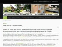 Tablet Screenshot of bedenbreakfast-ees.nl